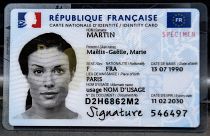 Fransız yeni elektronik kimlik kartı
