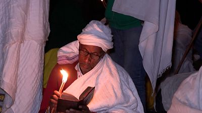 Православные паломники в Эфиопии