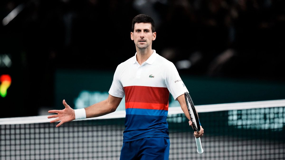 Novak Djokovic, November 2021
