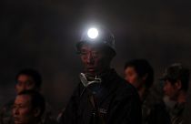 Çin'de bir madende meydana gelen patlama sonrası olaya müdahale eden arama kurtarma ekipleri (arşiv)