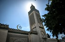 مسجد باريس الكبير في فرنسا.