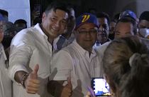 Sergio Garrido celebra su triunfo en las elecciones de Barinas