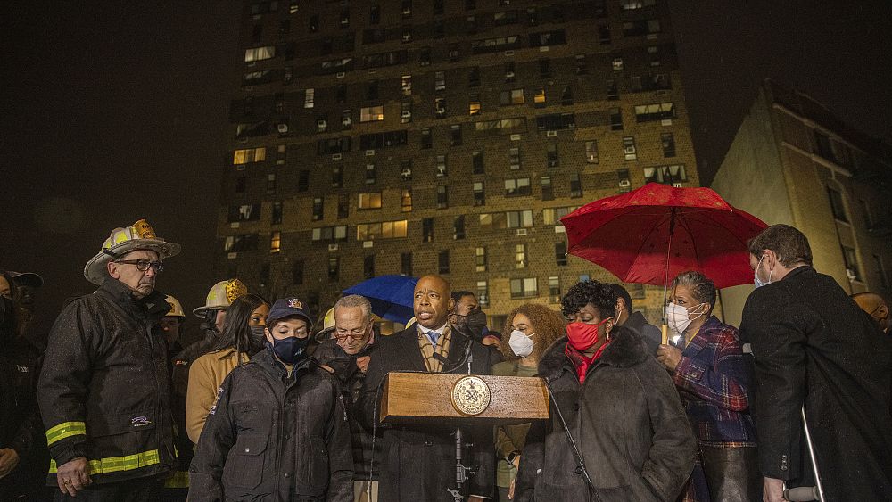 VIDEO New York Bronx apartment fire kills 19, including nine