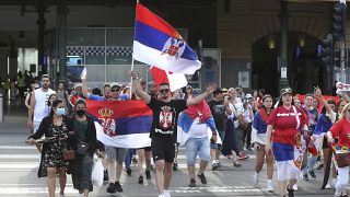 شادی به‌سبک هواداران جوکوویچ در ملبورن