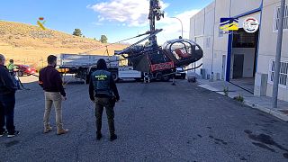 The gang had used helicopters to smuggle drugs in Spain from Morocco.