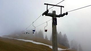 In France, snowfall has become increasingly rare at ski resorts below 1,500 metres