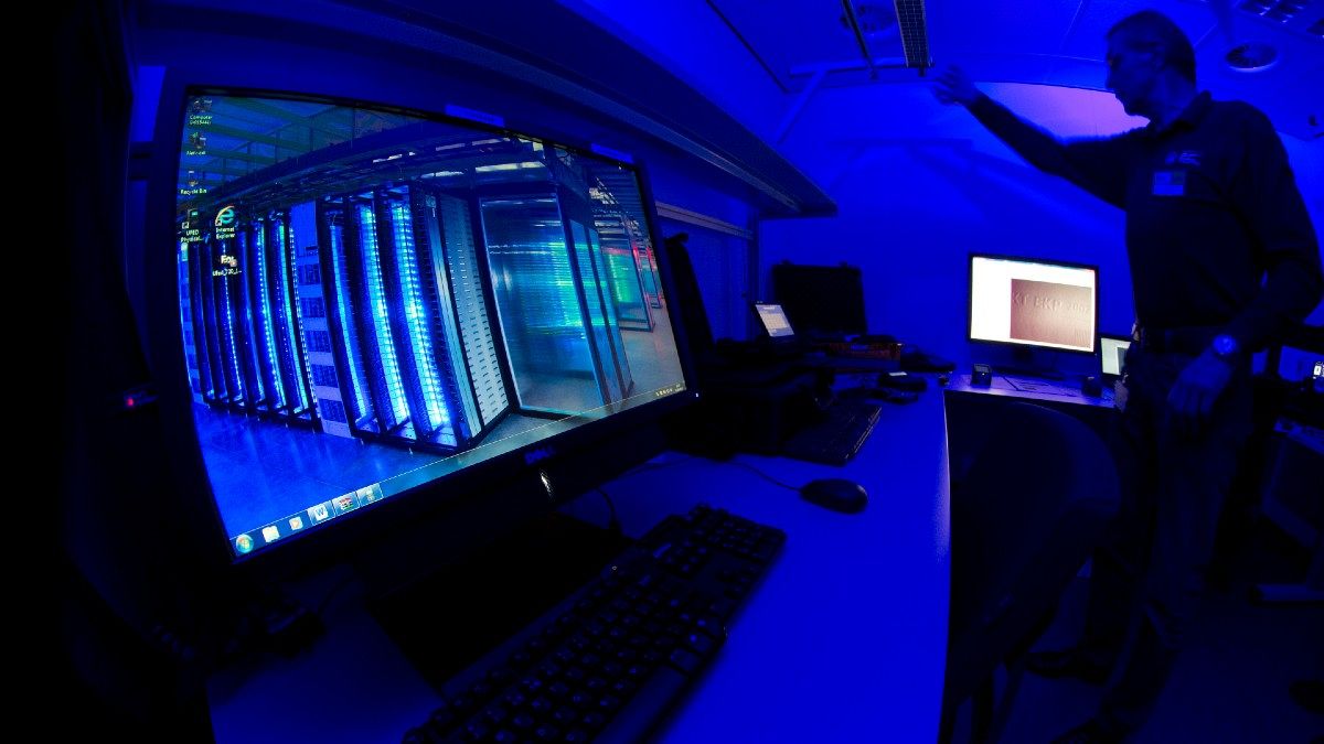 تصویری از مرکز جرایم سایبری اینترپل در هلند 