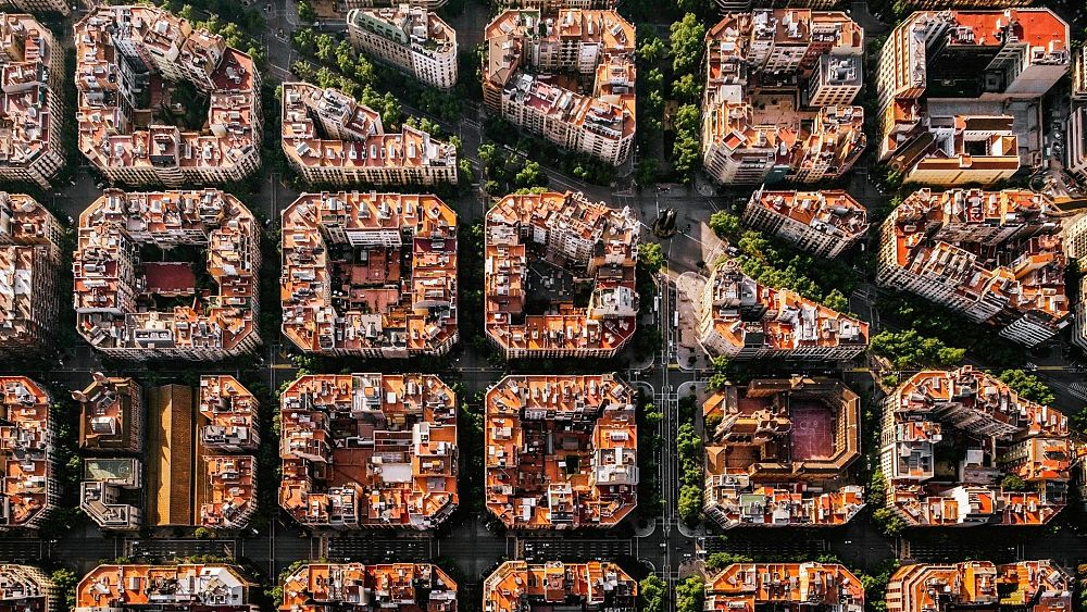 Why are Barcelona’s rooftops being painted white?