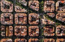 Barcelona's rooftops could be painted white in a bid to prevent heatwaves suffocating the city