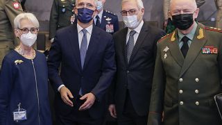 NATO Genel Sekreteri Stoltenberg ve Rusya Dışişleri Bakan Yardımcısı Gruşko 