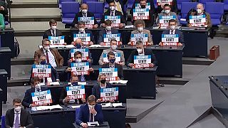 AfD-Protest im Bundestag