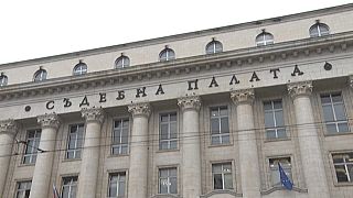 Il palazzo che ospita il Tribunale di Sofia ("Sadebna Palata", in bulgaro)..