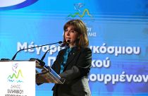 Η Πρόεδρος της Ελληνικής Δημοκρατίας Κατερίνα Σακελλαροπούλου