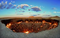 "Врата ада" в Туркменистане.