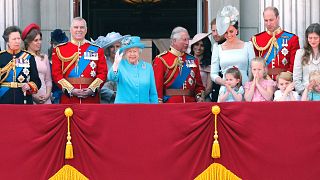 أفراد العائلة الملكية البريطانية.