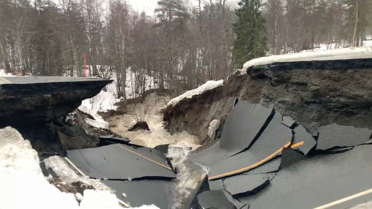 Sturm "Gyda" bringt Wassermassen nach Norwegen