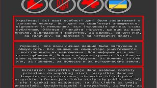 Capture d'écran du site des Affaires Etrangères ukrainien