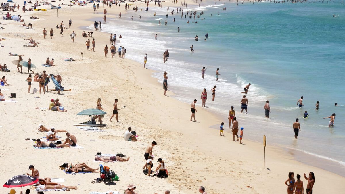 Η διάσημη παραλία Μπόντι στο Σίδνεϊ της Αυστραλίας 