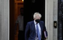 Boris Johnson a la puerta de Downing Street imágen de Archivo