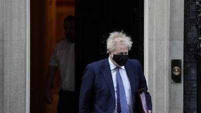 Boris Johnson a la puerta de Downing Street imágen de Archivo