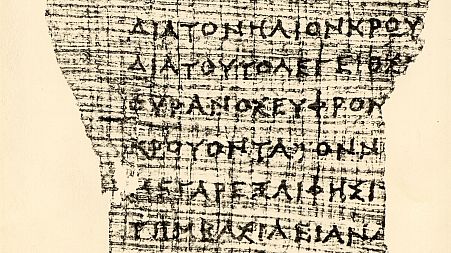 The papyrus is a key insight into ancient European philosophy and literature
