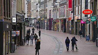 Seit Dezember waren die Geschäfte - wie hier in Nijmegen - geschlossen