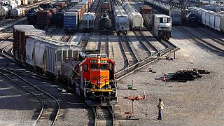 Thieves in Los Angeles looted trains stuffed with Christmas packages