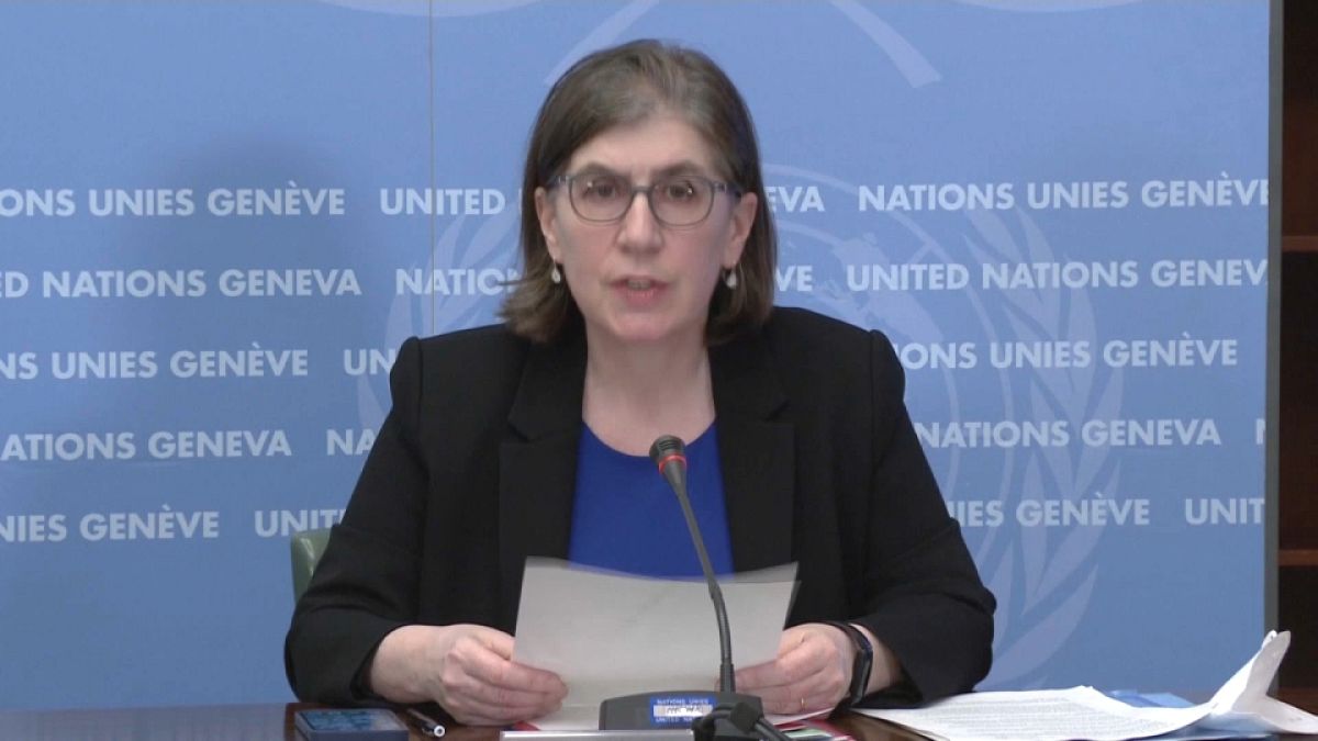Liz Throssell, portavoz, Alto Comisionado de las Naciones Unidas para los Derechos Humanos.