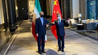 وزیران امور خارجه ایران و چین