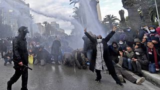 مظاهرة تونس