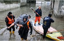 فيضانات واسعة النطاق تضرب قطاع غزة