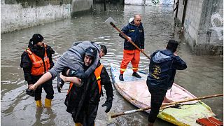 فيضانات واسعة النطاق تضرب قطاع غزة