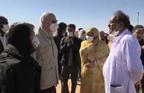 El enviado especial de la ONU Staffan de Mistura, visitó el campamento de Smara, en el sur de Argelia