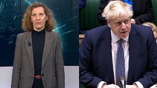 Beatriz Beiras, Euronews / Boris Johnson, primer ministro de Reino Unido en la Cámara de los Comunes,  Londres, Reino Unido 12/1/2022