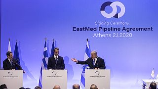 Τριμερής Ελλάδας - Κύπρου - Ισραήλ στην Αθήνα για τον Eastmed