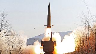 Kuzey Kore trenden balistik füze fırlatmıştı