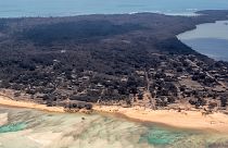 Consequências do tsunami gerado pela erupção do vulcão "Hunga Tonga-hunga"
