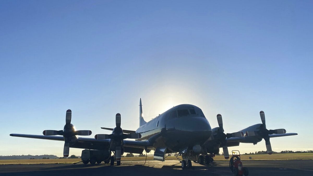 Αεροσκάφος  Orion ετοιμάζεται για απογείωση από το Όκλαντ της Ν Ζηλανδίας