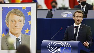 L'omaggio del Parlamento europeo al suo presidente David Sassoli