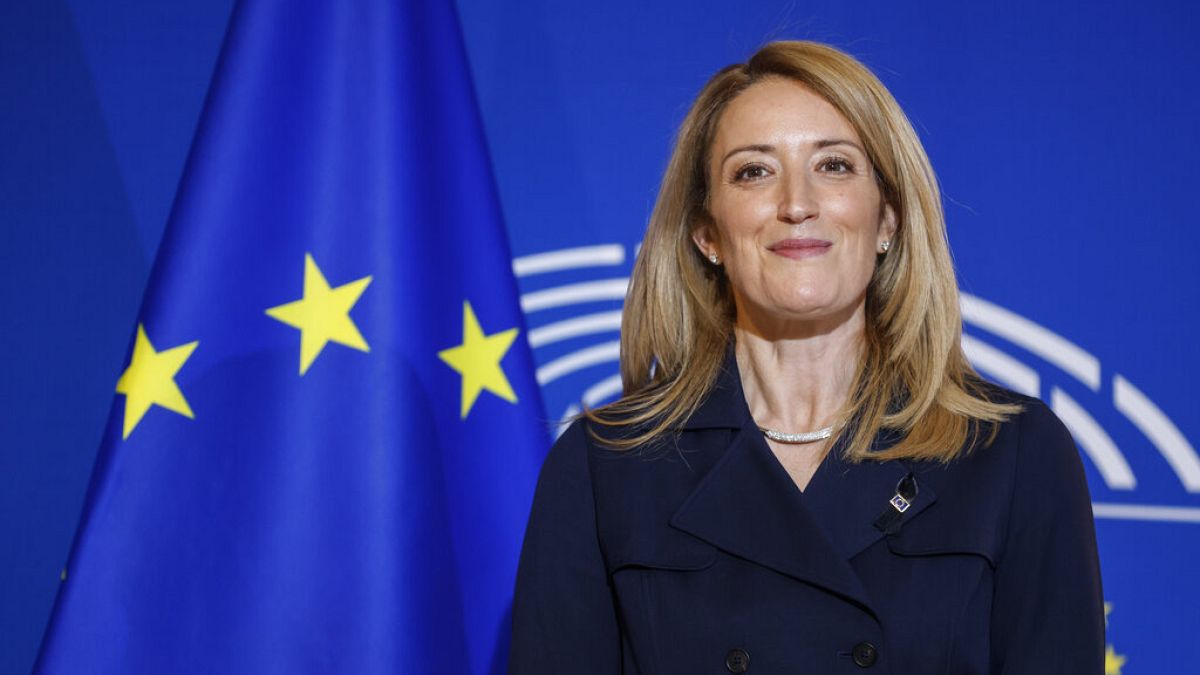 L'eurodeputata maltese e membro del Ppe Roberta Metsola presidente del Parlamento europeo