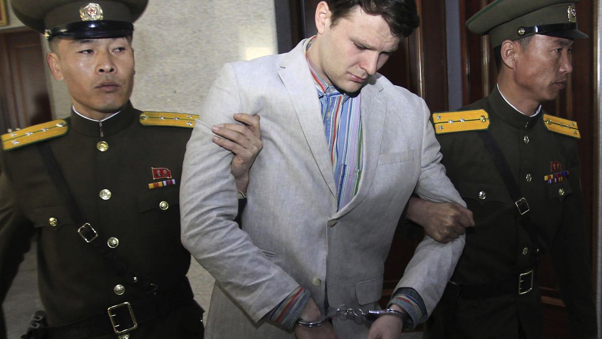 Kuzey Kore'de tutuklanan ABD'li öğrenci Otto Warmbier