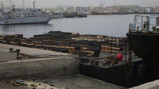 Customs authorities in Senegal seize ammunition aboard a cargo ship