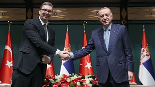 Cumhurbaşkanı Erdoğan ve Sırbistan Cumhurbaşkanı Vucic