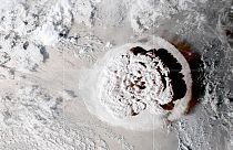 Satellitenaufnahme der Mega-Eruption