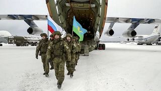Российские десантники вернулись на родину
