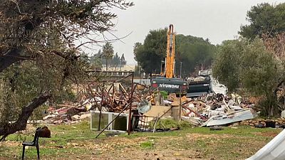 Palesztinok otthonát rombolták le az izraeli hatóságok