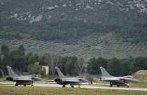 Yunanistan'ın Fransa'dan aldığı savaş uçaklarının 6'sı teslim edildi