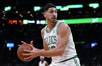 NBA'de Boston Celtics oyuncusu Enes Kanter Freedom