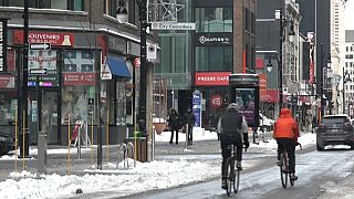 Una calle de Quebec