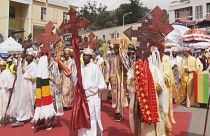 شاهد: احتفالات عيد الغطاس تلطخها دماء النزاع الأهلي في إثيوبيا